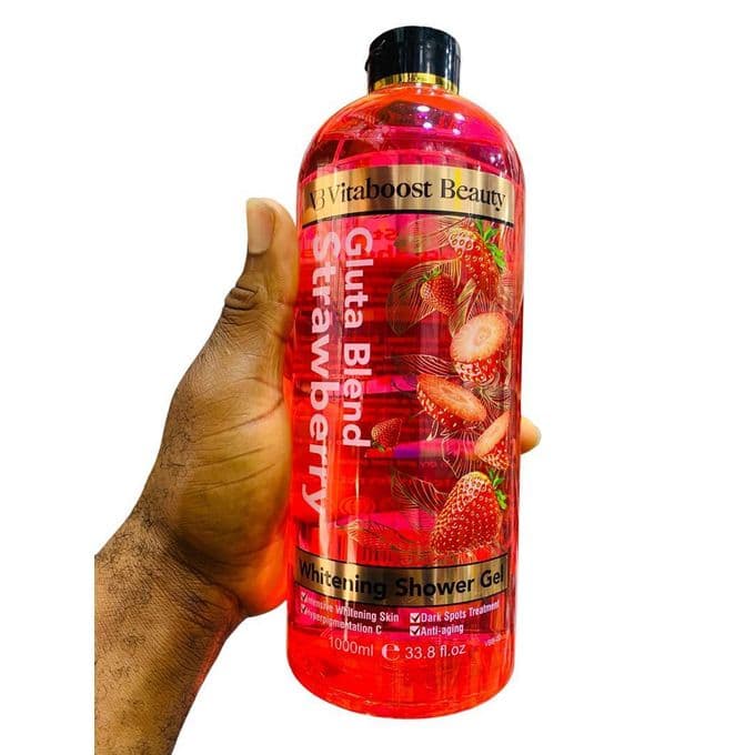 V3 Vitaboost Beauty Gluta Blend Strawberry Showering Gel
